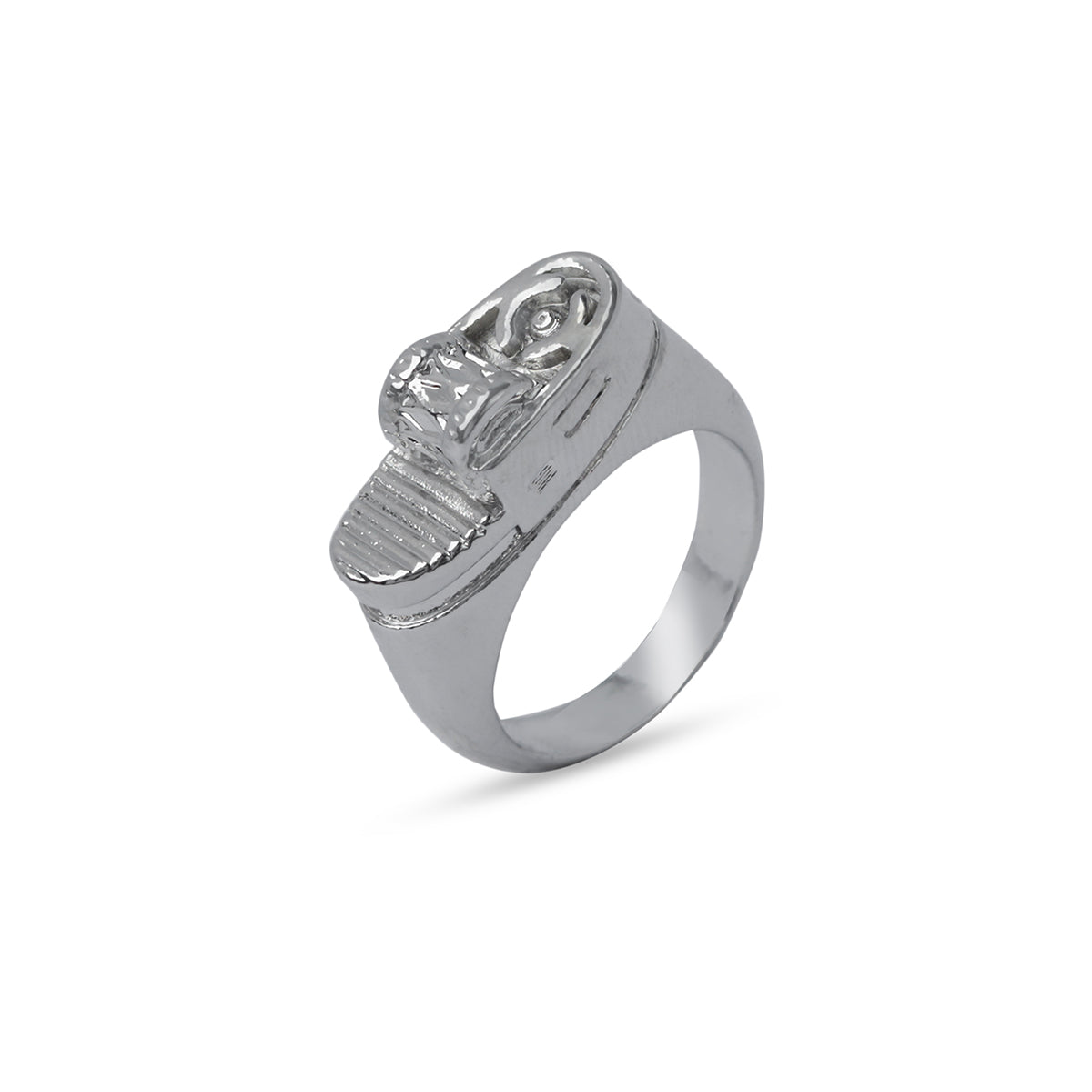 Flame Flicker RIng Silver