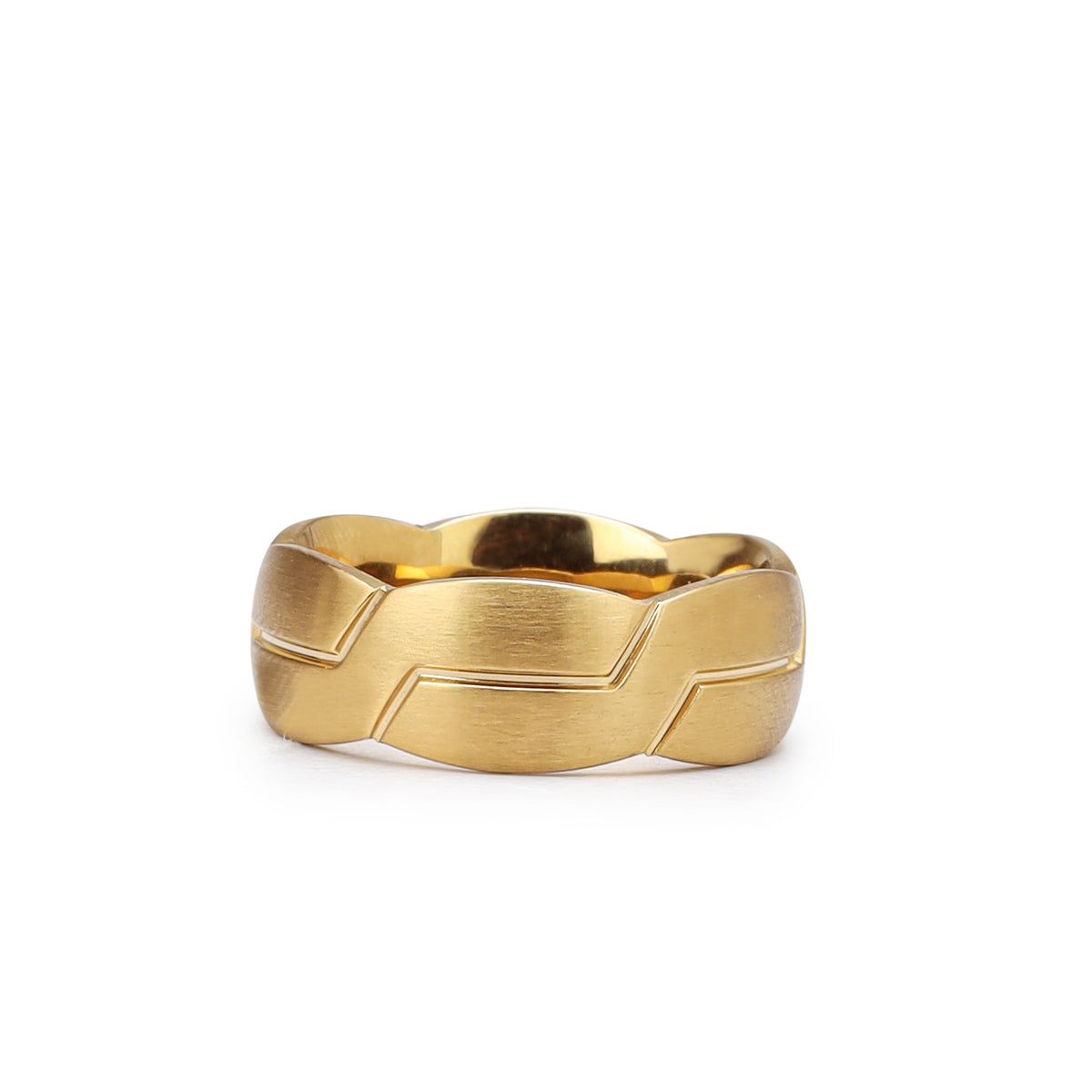 Golden Serenity Ring