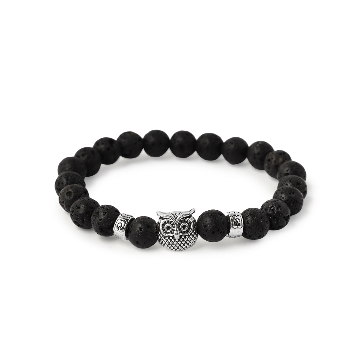 Spirit Owl Bracelet Black