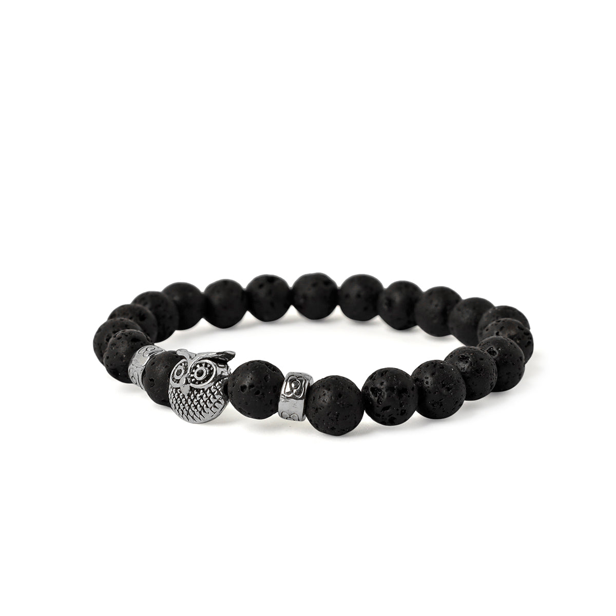 Spirit Owl Bracelet Black